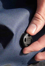 Brompton Brompton - Luggage - Borough Waterproof 25L, Navy, w_frame