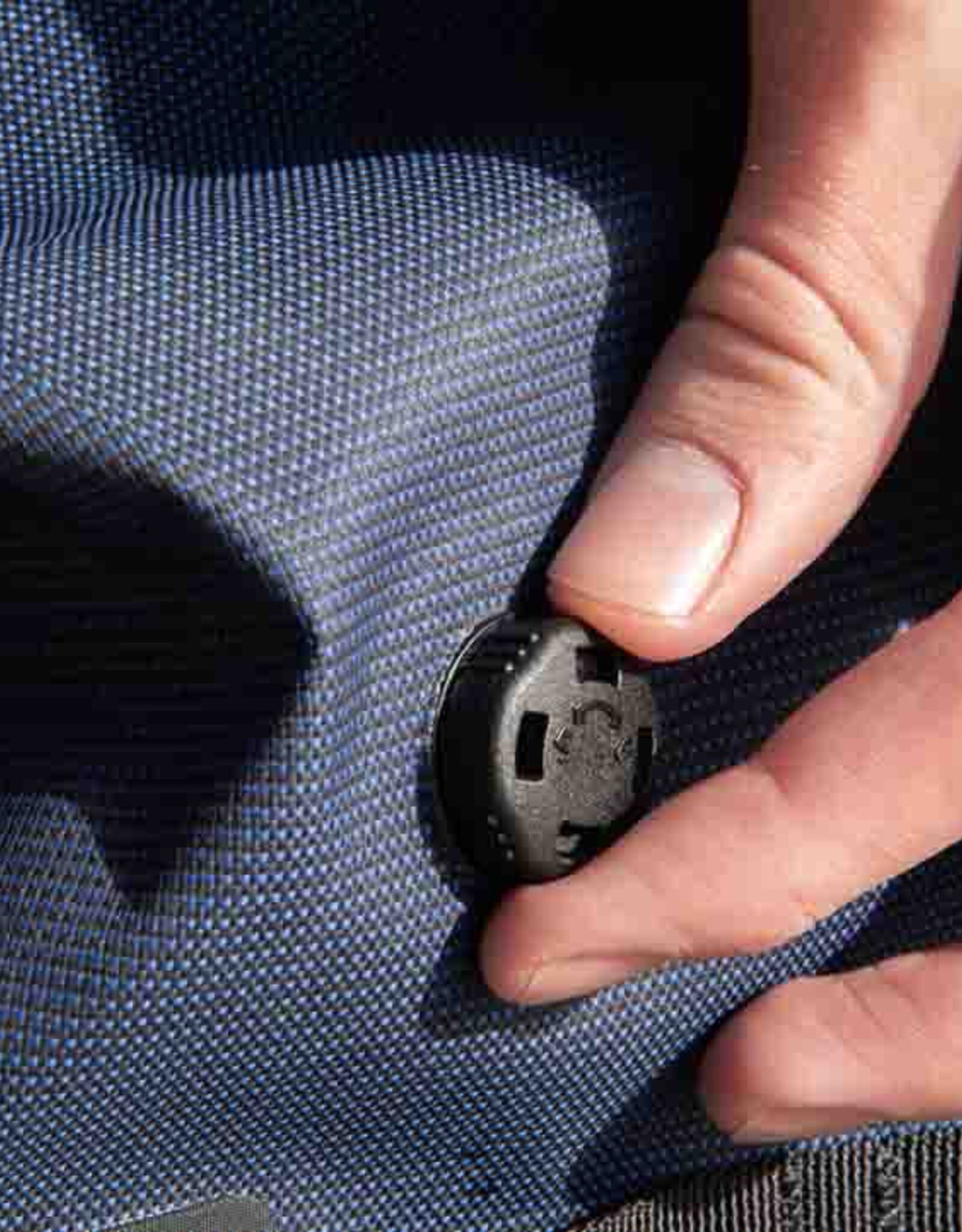 Brompton Brompton - Luggage - Borough Waterproof 25L, Navy, w_frame