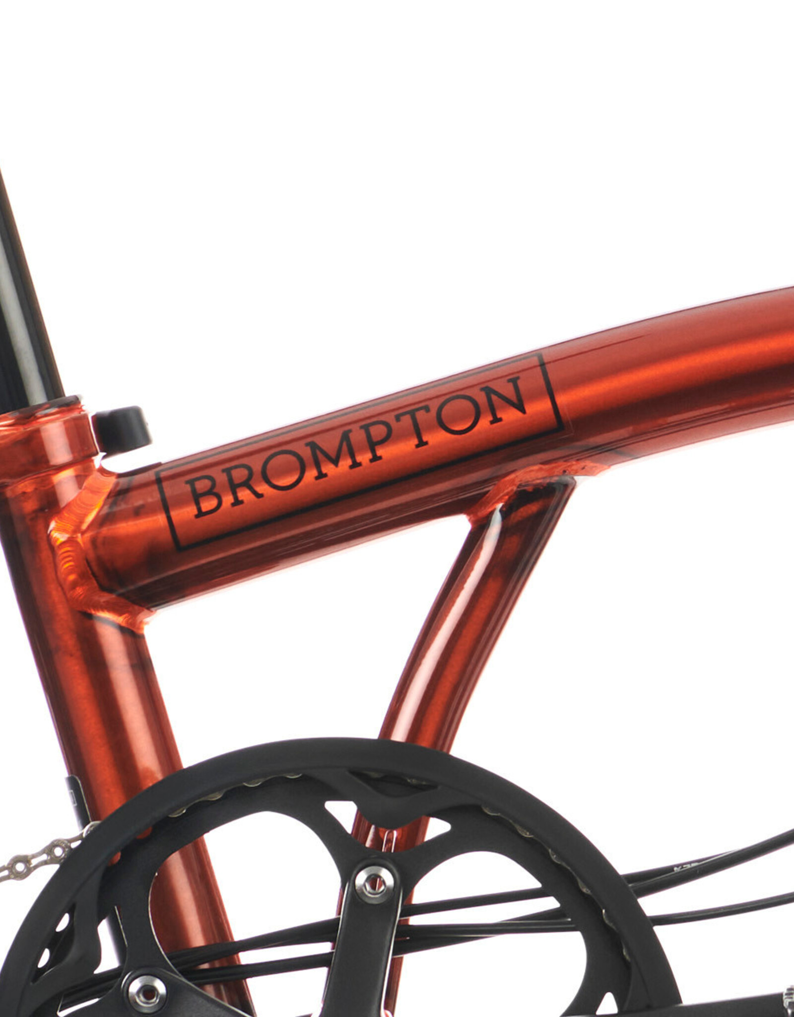 Brompton Brompton - Bike - C Line 6-speed Explore, Mid-rise HB, Std Seatpost, Brooks B17 Special Brown, Dynamo lighting, Flame Lacquer finish