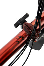 Brompton Brompton - Bike - C Line 6-speed, Mid-rise HB, Std SP, Brooks B17 Special Brown, Dynamo lighting, Flame Lacquer
