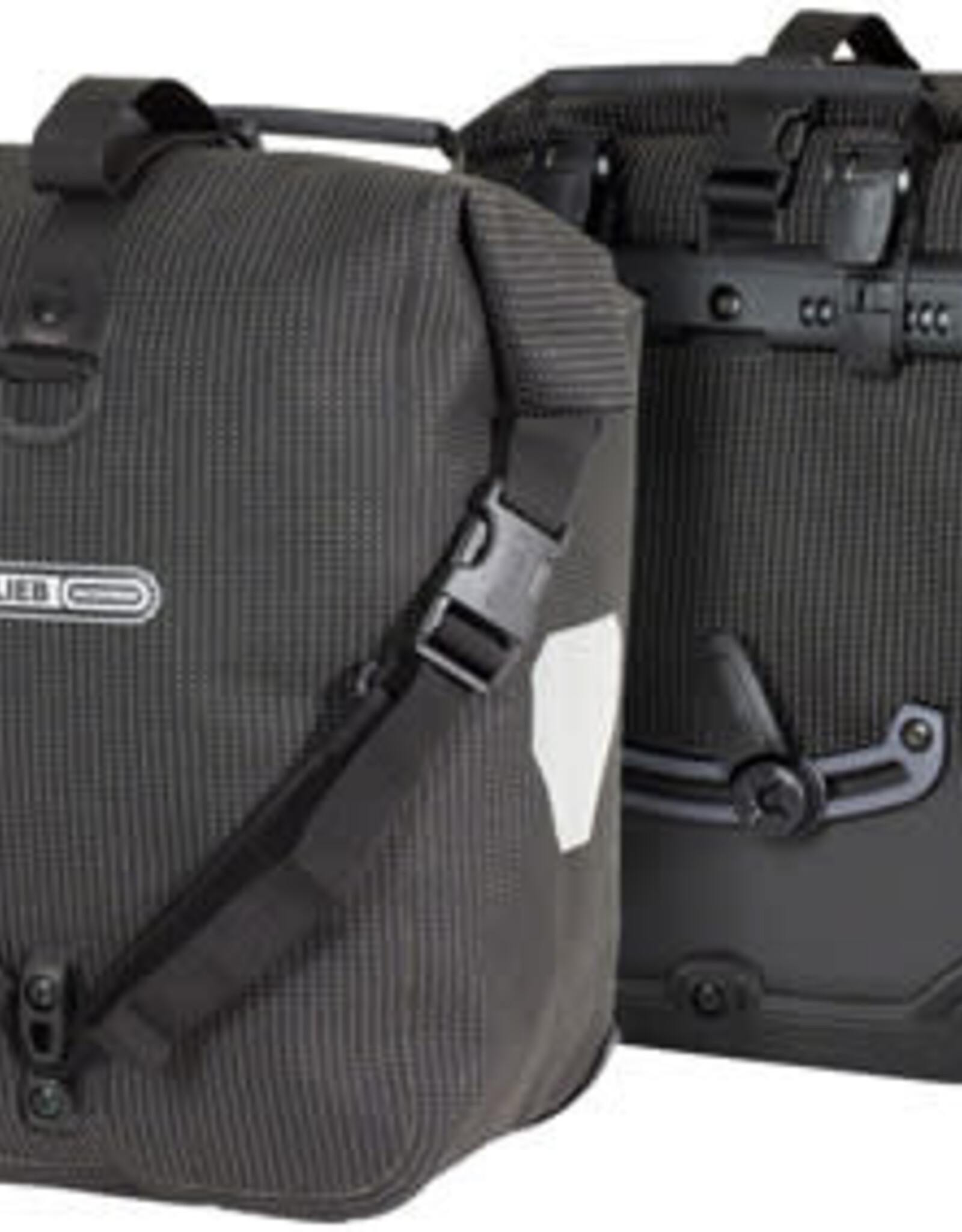 Ortlieb Sport-Roller High Visibility: 25 Liter, Pair, Black