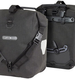 Ortlieb Sport-Roller High Visibility: 25 Liter, Pair, Black