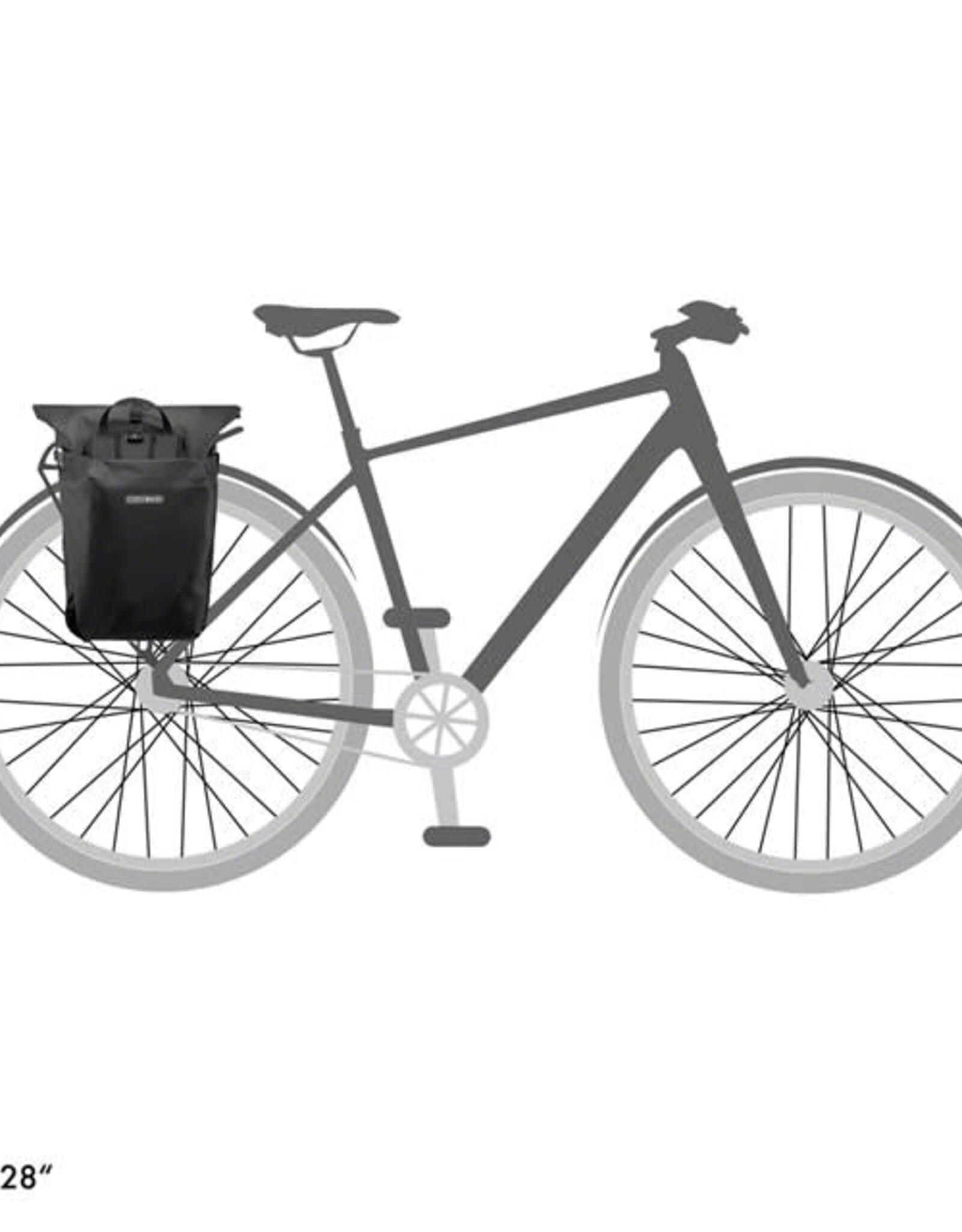 Ortlieb Vario Pannier/Backpack QL2.1, 20L, Black