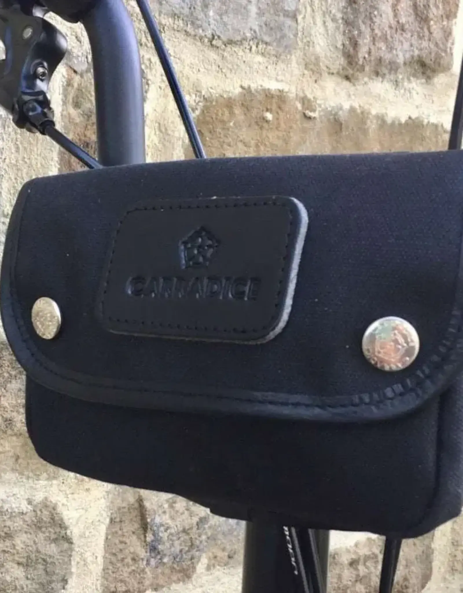 Carradice Carradice Bingley 1L handlebar/saddle bag, Black Cotton Duck