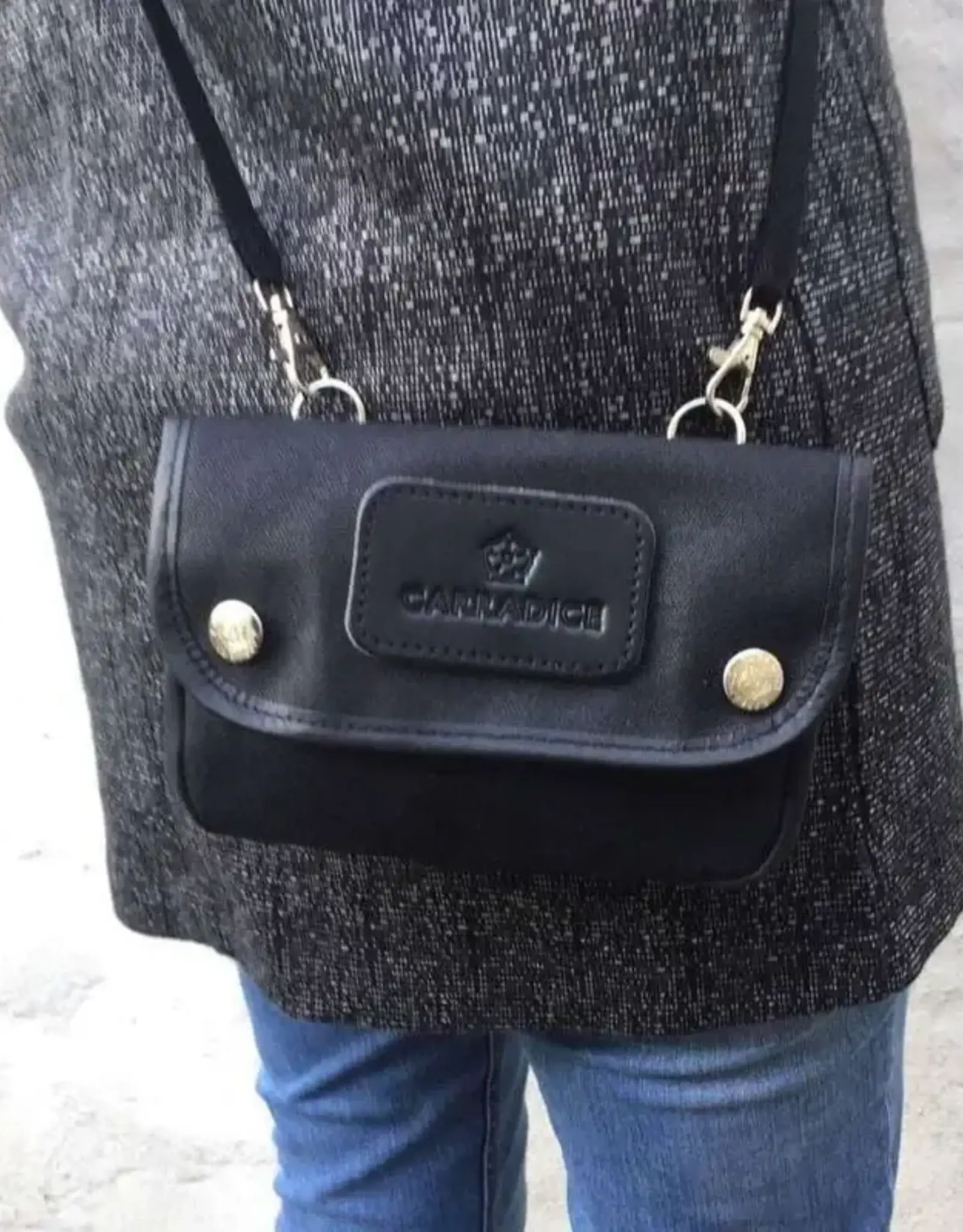 Carradice Carradice Bingley 1L handlebar/saddle bag, Black Cotton Duck