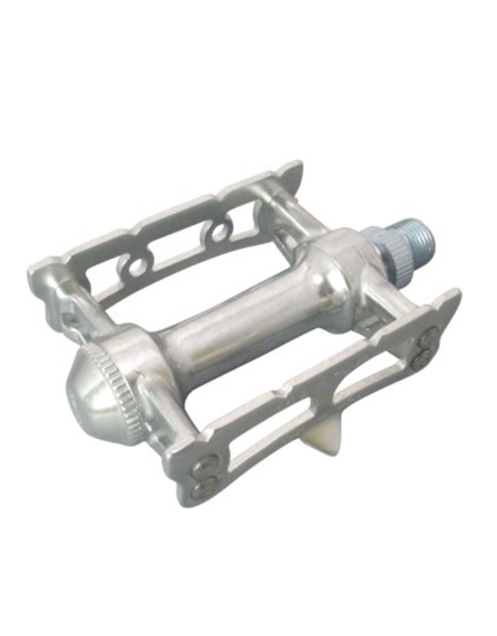 MKS MKS Sylvan Track Next Pedals - Platform, Aluminum, 9/16", Silver