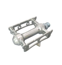 MKS MKS Sylvan Track Next Pedals - Platform, Aluminum, 9/16", Silver