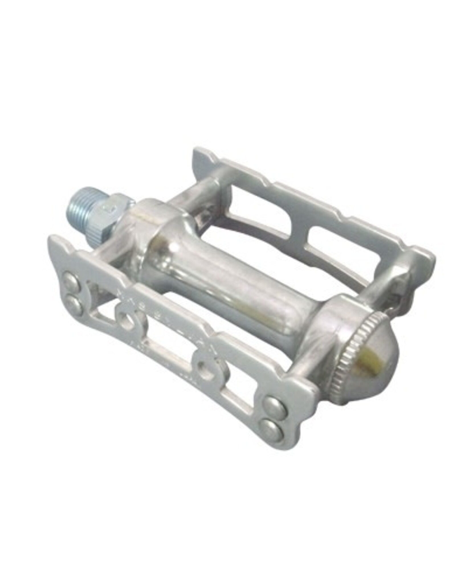 MKS MKS Sylvan Track Next Pedals - Platform, Aluminum, 9/16", Silver