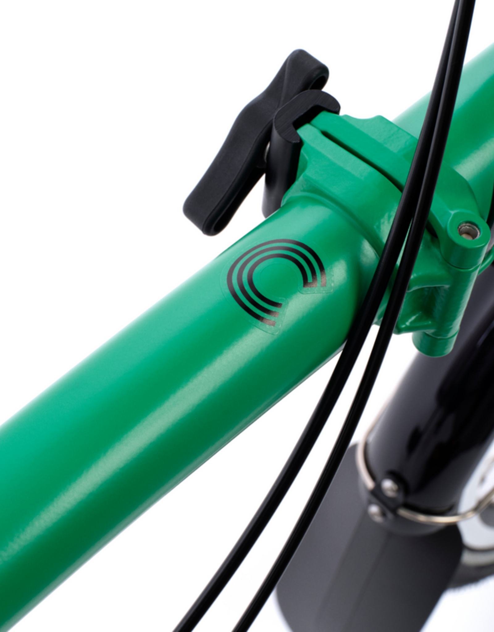 Brompton Brompton - Bike - C line 12-speed, High-rise HB, Std SP, Brompton 147mm saddle, Palm Green