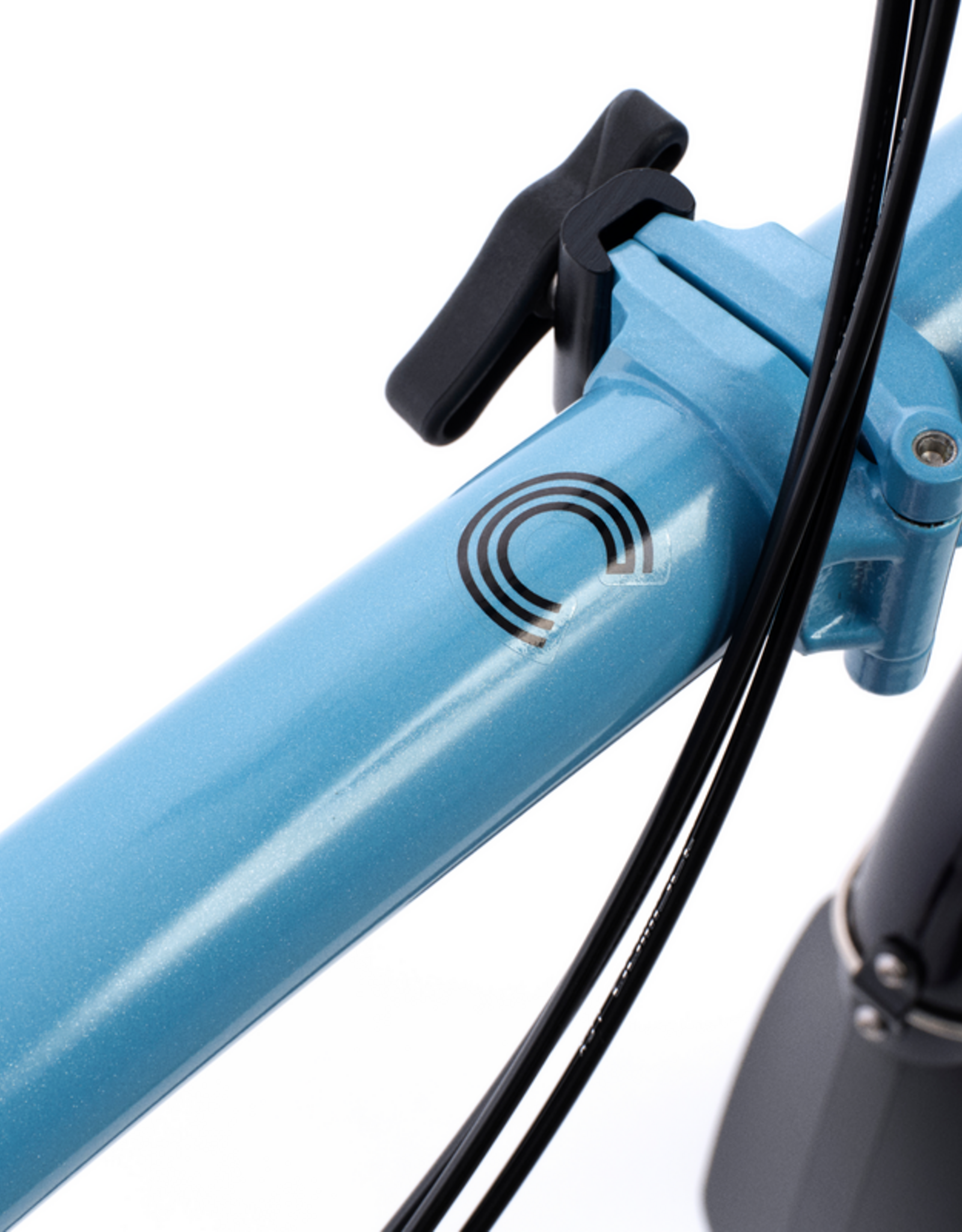 Brompton Brompton - Bike - C line 12-speed, Mid-rise HB, Std SP, Brompton 147mm saddle, Cloud Metallic