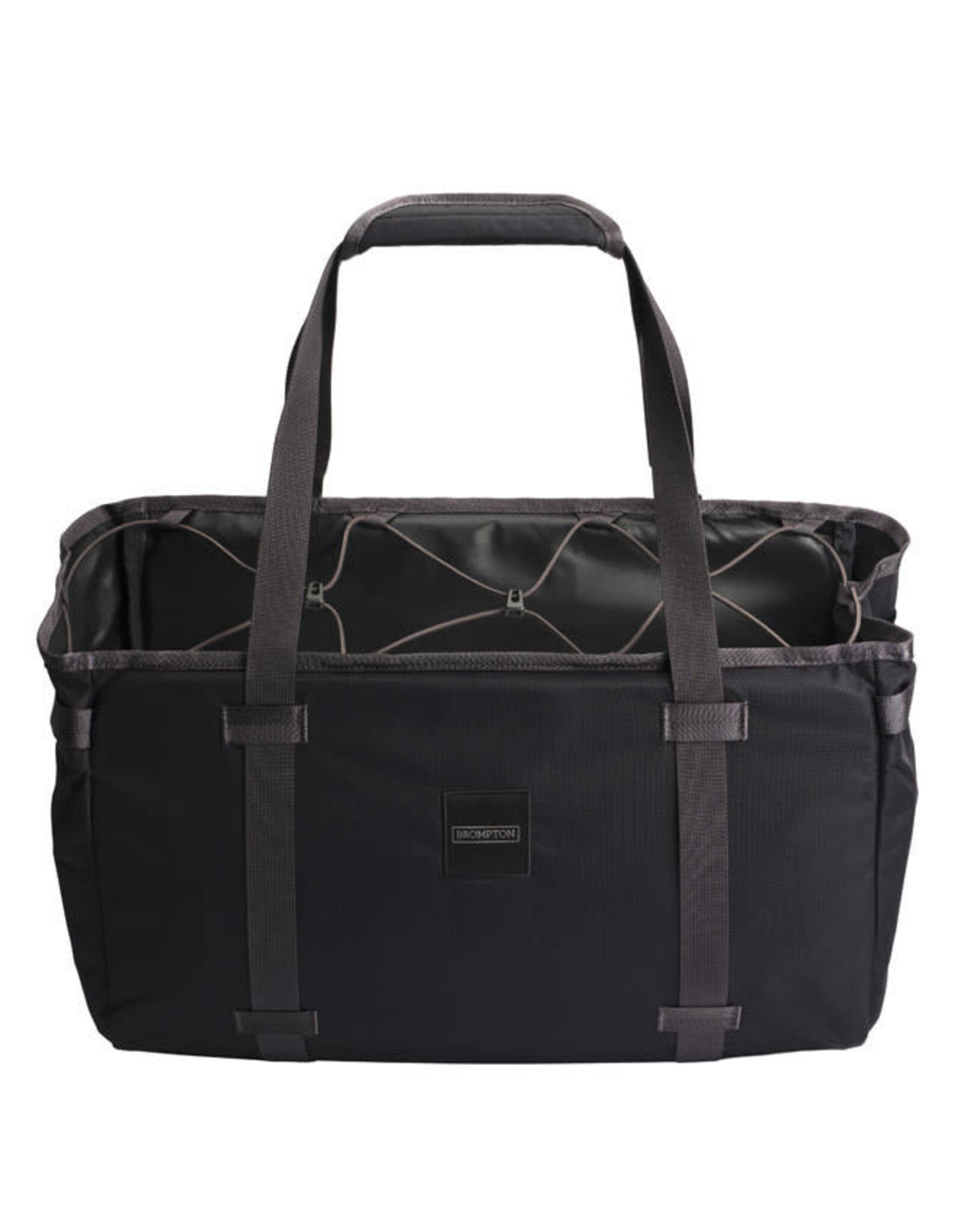 Brompton Brompton - Luggage - Basket Bag + frame, Large, Black