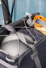 Brompton Brompton - Luggage - Basket Bag + frame, Large, Black