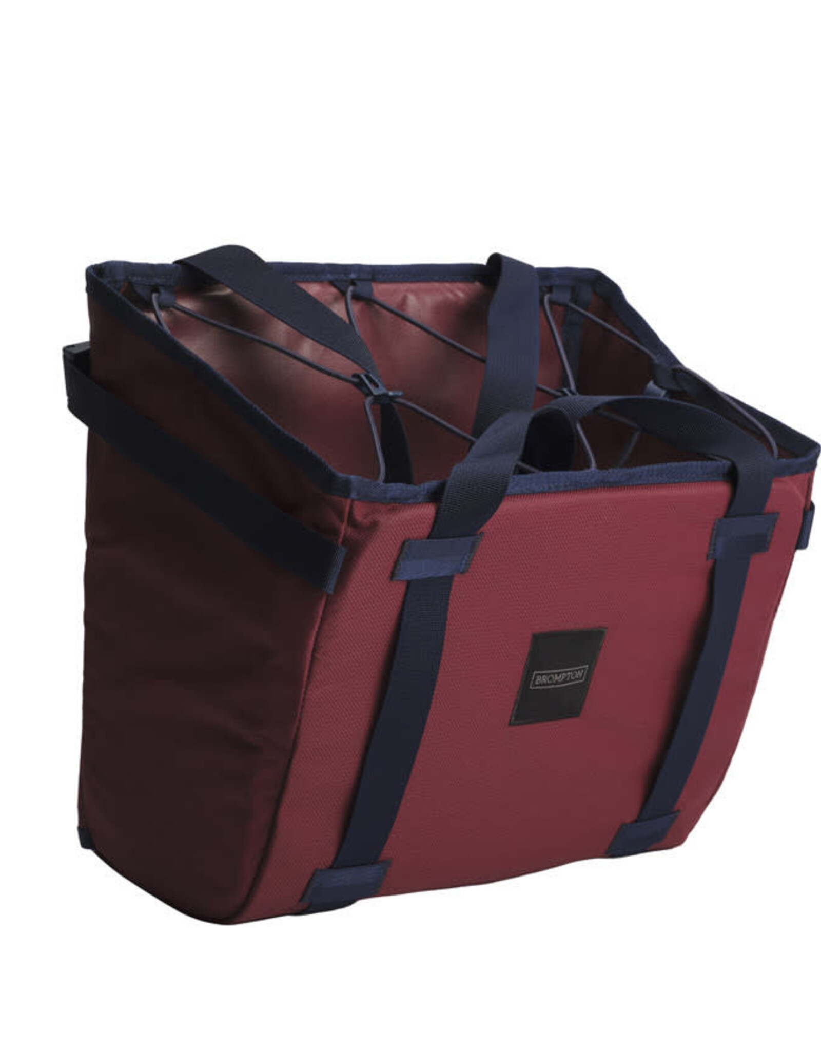 Brompton Brompton - Luggage - Basket Bag + frame, Small, Plum
