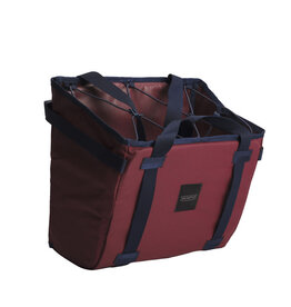 Brompton Brompton - Luggage - Basket Bag + frame, Small, Plum