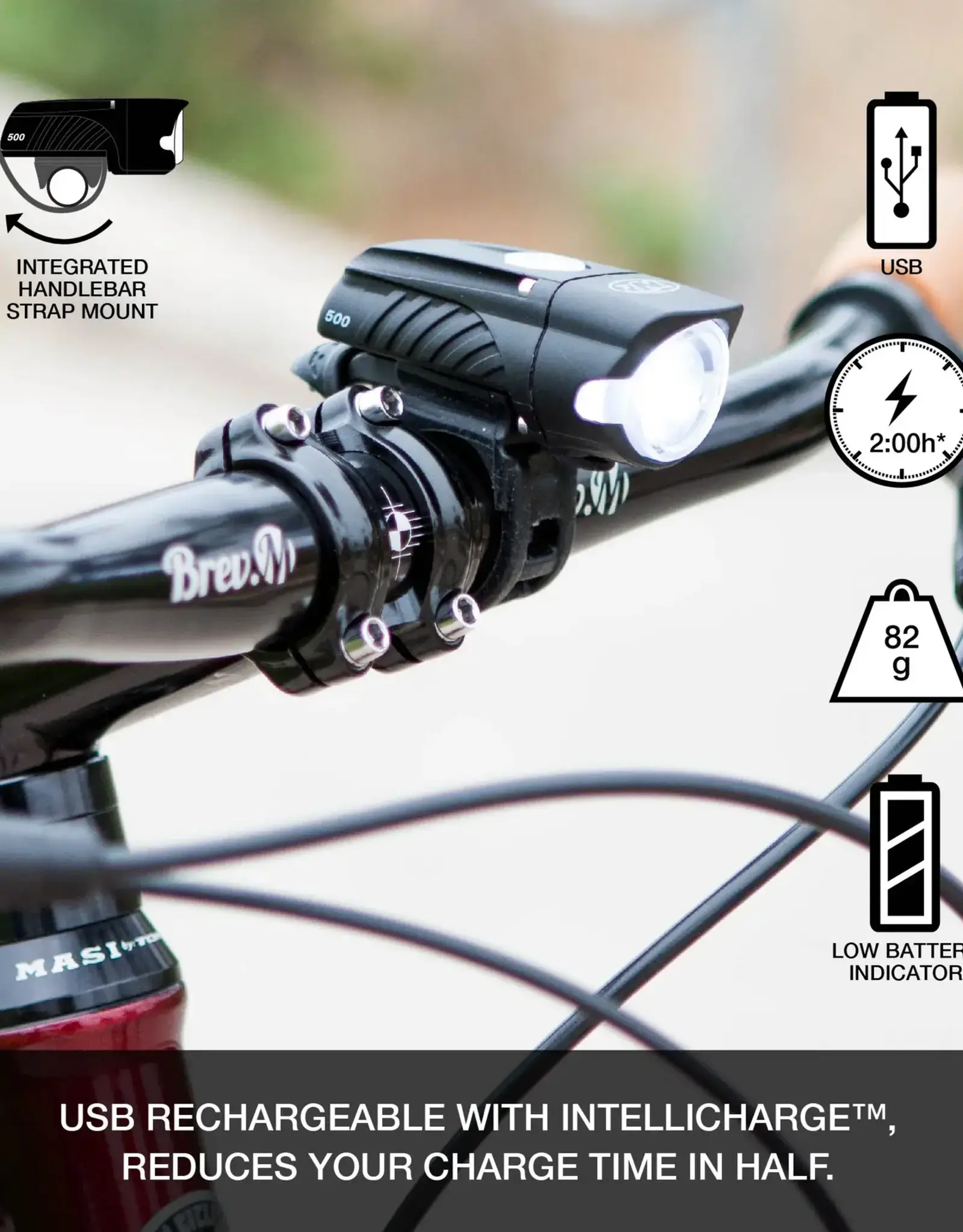 NiteRider Swift 500 Headlight