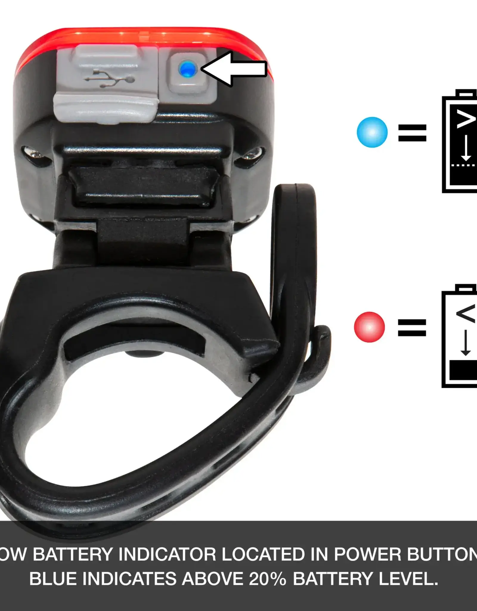 NiteRider Vmax+ 180 ALTO Taillight