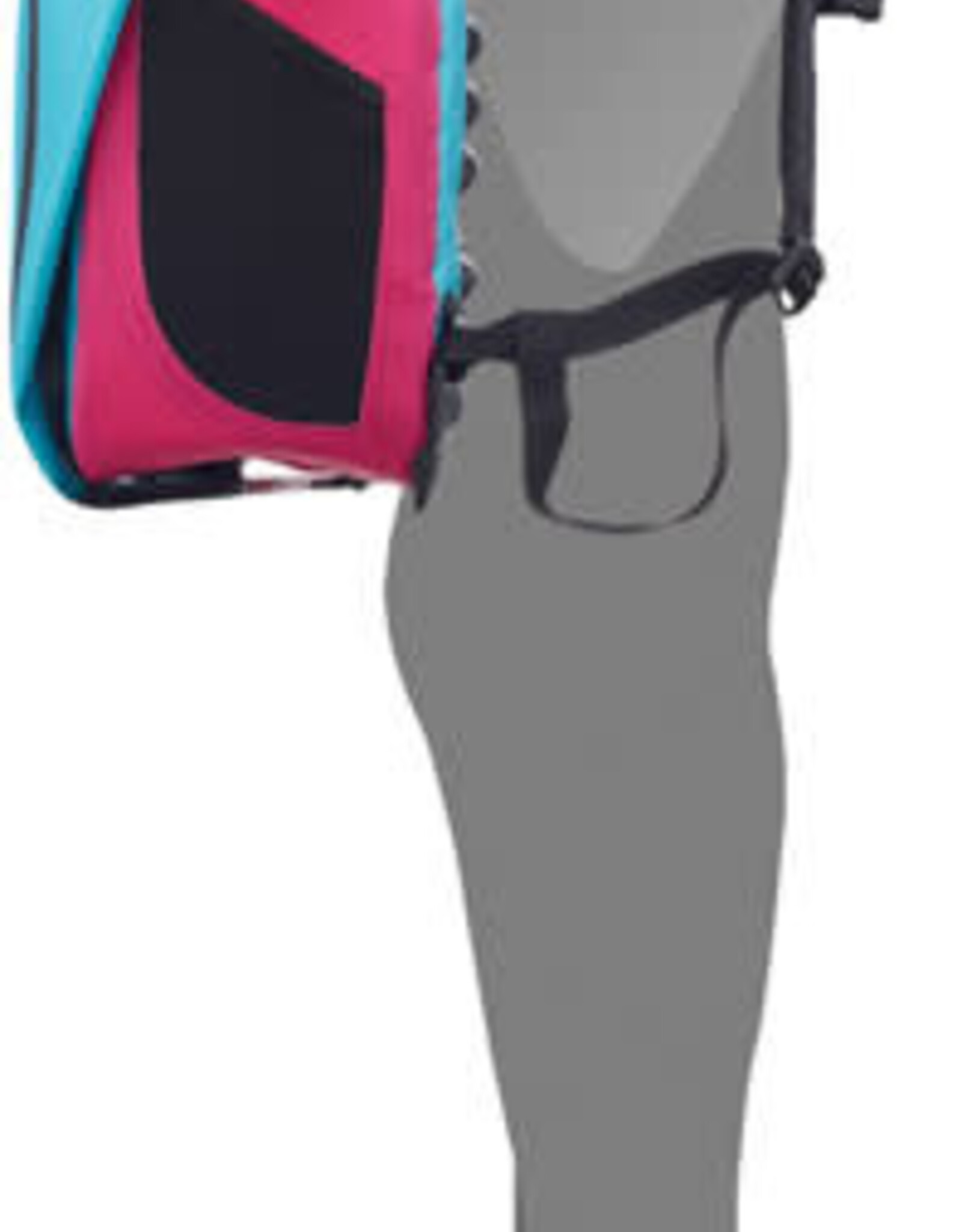 Ortlieb Vario Cyber Pannier -26L, Cyber Blue/Pink