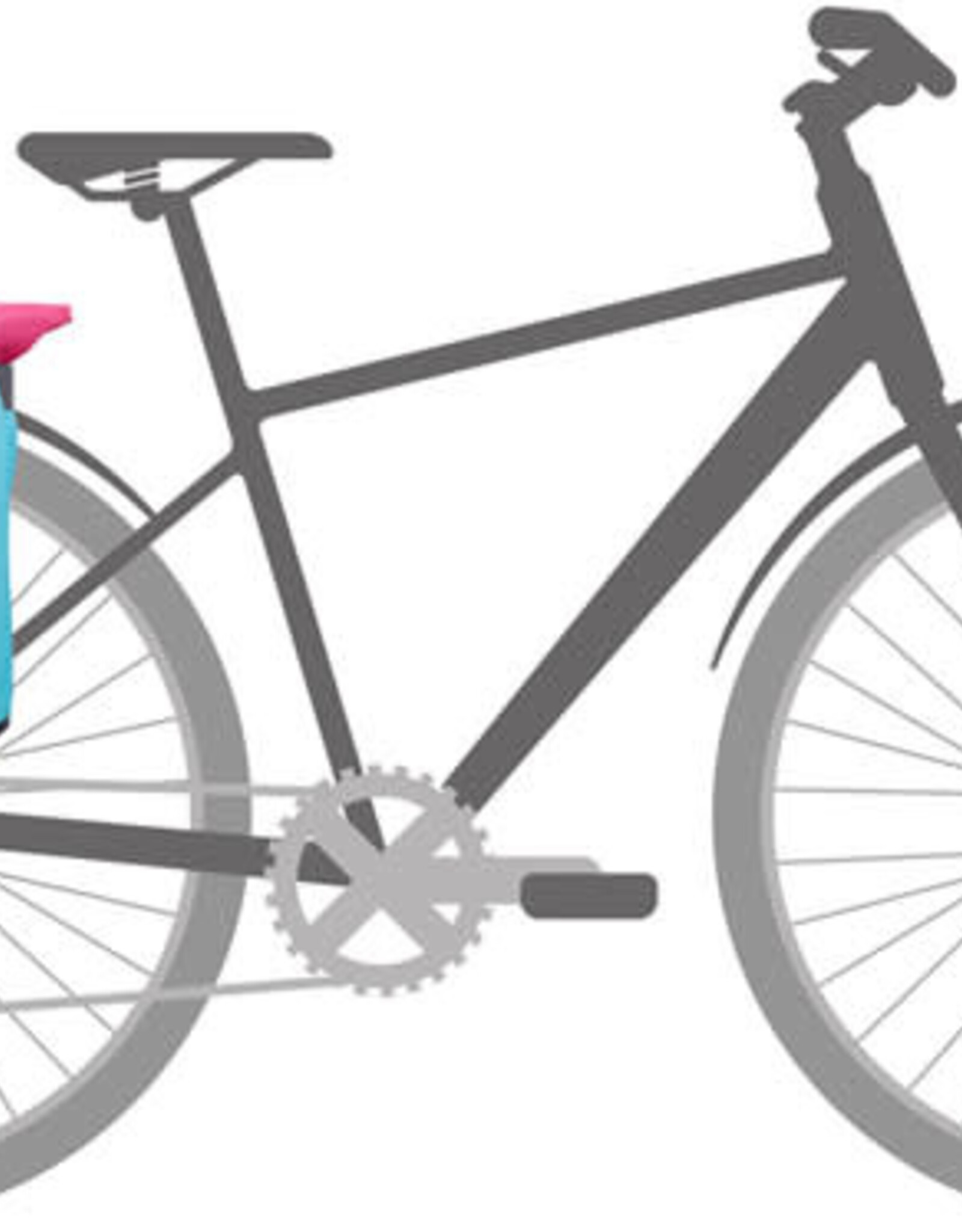 Ortlieb Vario Cyber Pannier -26L, Cyber Blue/Pink