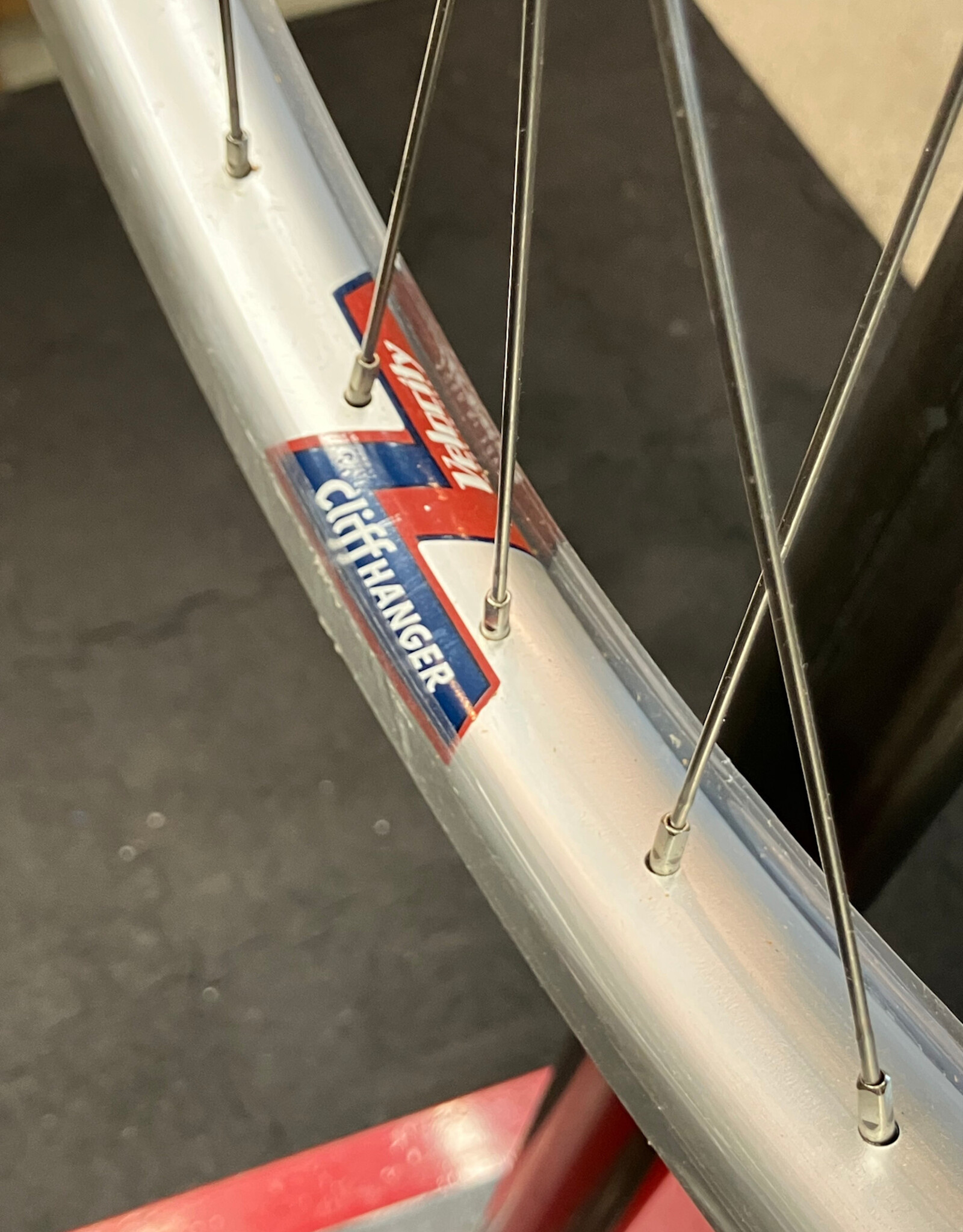 Velocity Cliffhanger Clydesdale, Rear Wheel, 584 (27.5 / 650b), 145x10mm HG Disc QR, 40h Silver Rim & Spokes w/Black Hub