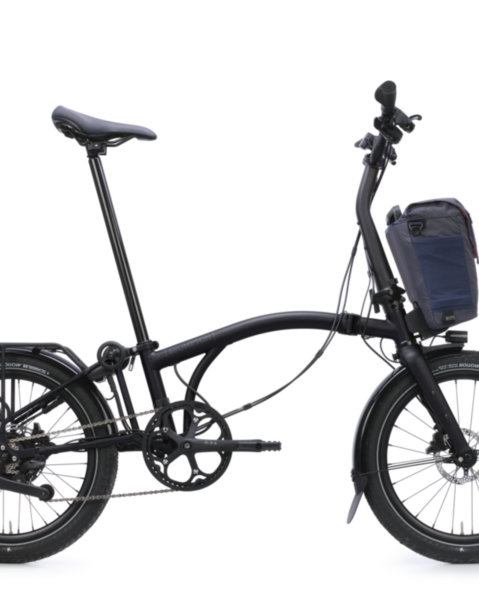 Brompton Brompton - Bike - G line City+, Medium, Space Black