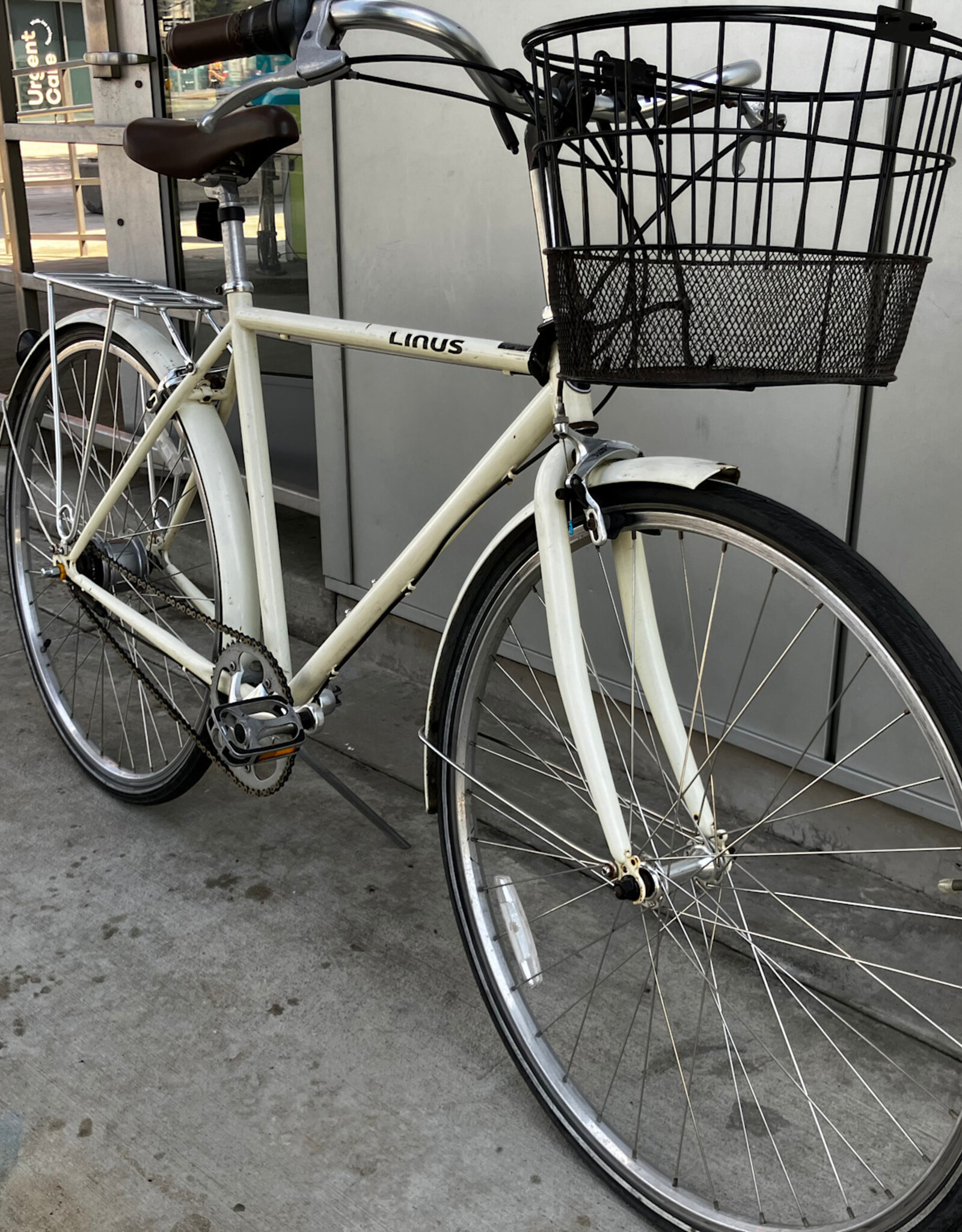 Linus Roadster 8i Nexus, 52cm High Step, Cream