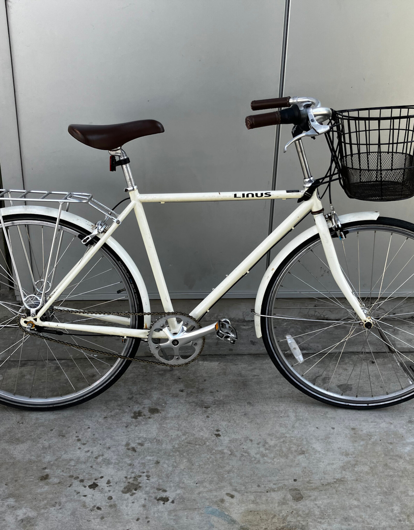 Linus Roadster 8i Nexus, 52cm High Step, Cream