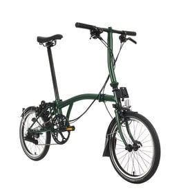 Brompton Brompton - Bike - C Line 12-Speed, Straight HB, Std SP, British Racing Green