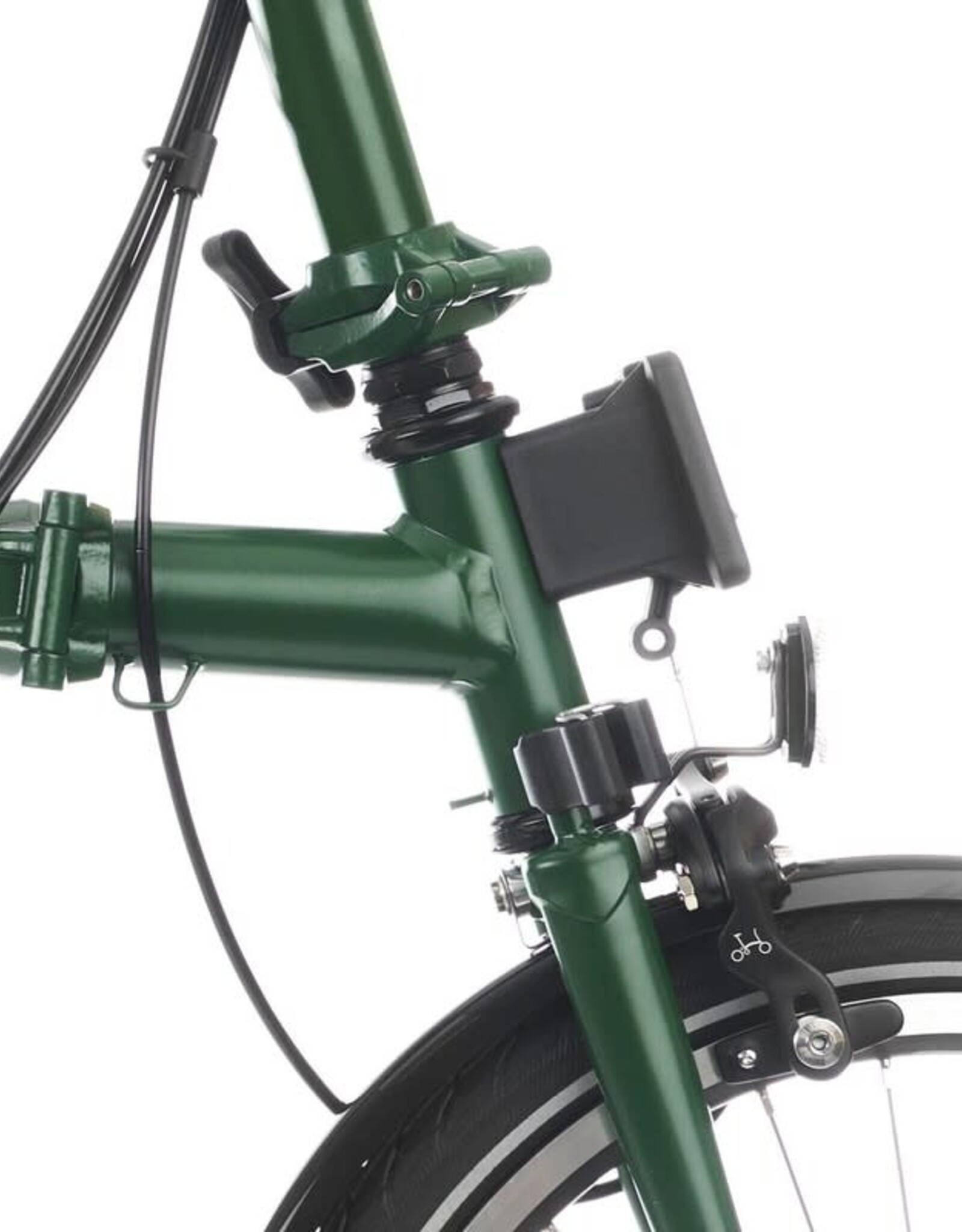 Brompton Brompton - Bike - C Line 12-Speed, Straight HB, Std SP, British Racing Green