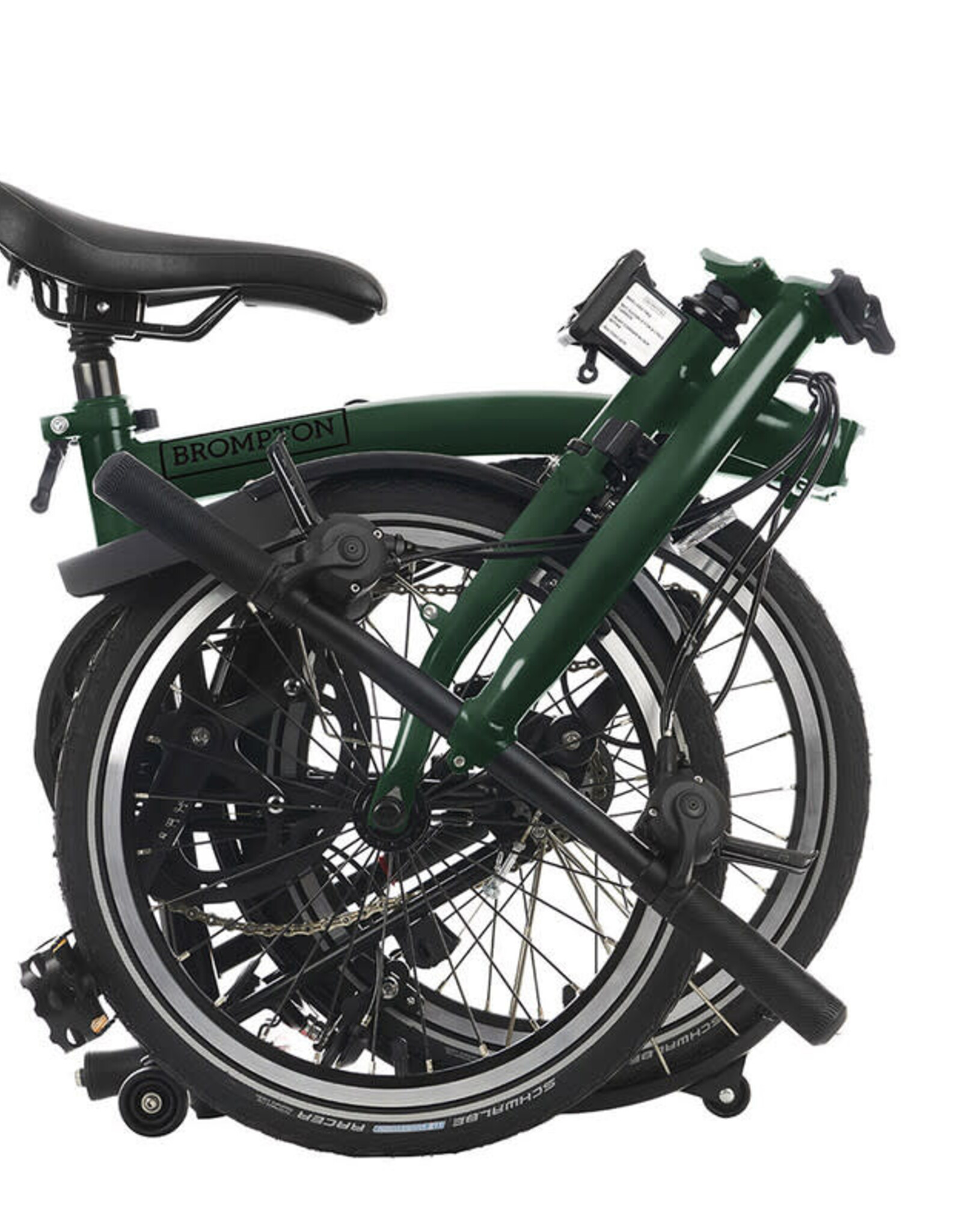 Brompton Brompton - Bike - C Line 12-Speed, Straight HB, Std SP, British Racing Green