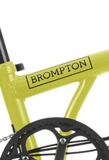 Brompton Brompton - Bike - C Line 6-speed, Mid-rise HB, Brooks B17 Classic Saddle (Black), Ext SP, Brompton Ergonomic Grips, Yuzu Green