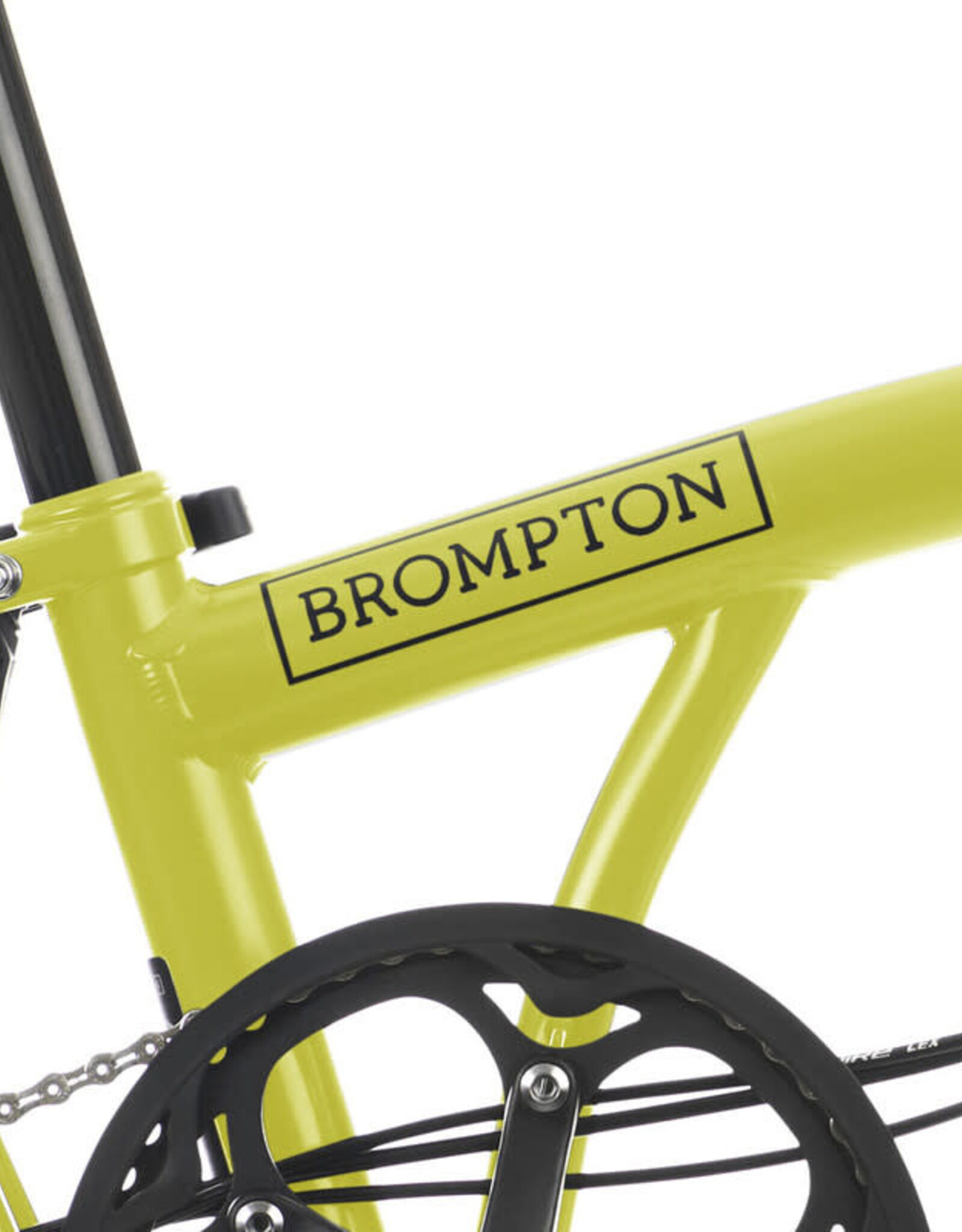 Brompton Brompton - Bike - C Line 6-speed, Mid-rise HB, Brooks B17 Classic Saddle (Black), Ext SP, Brompton Ergonomic Grips, Yuzu Green