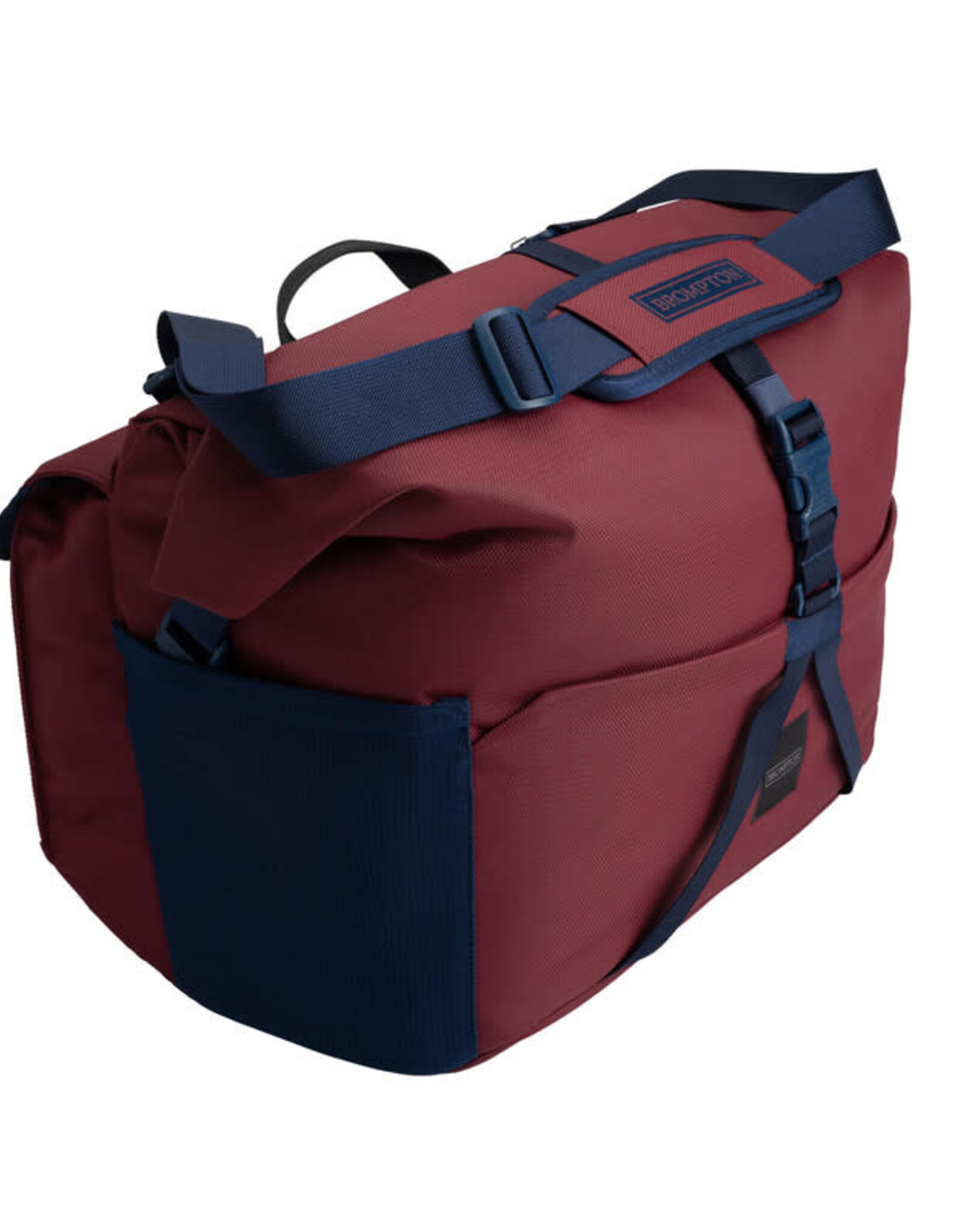 Brompton Brompton - Luggage - Rolltop Bag + Frame, Lrg, Plum