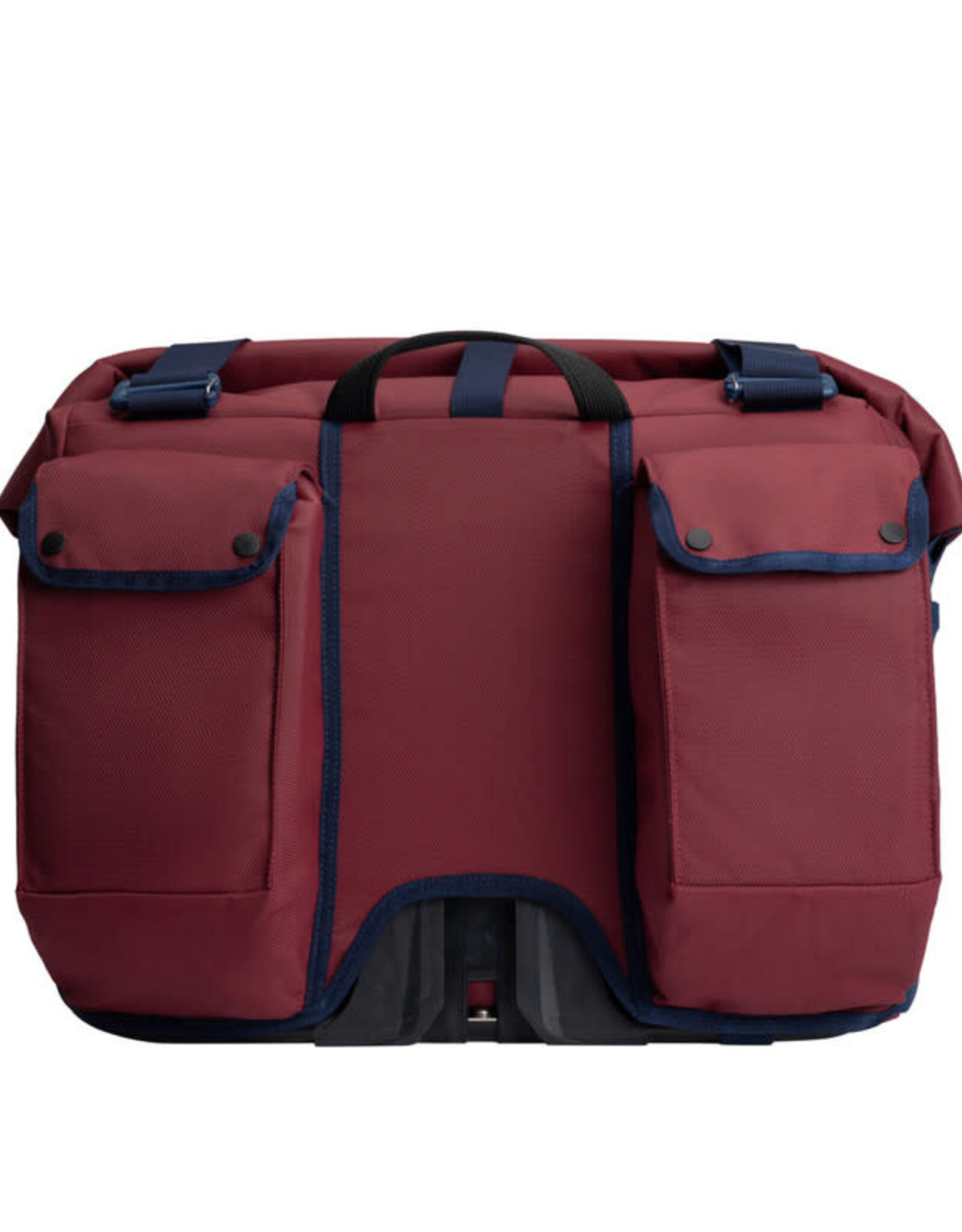 Brompton Brompton - Luggage - Rolltop Bag + Frame, Lrg, Plum