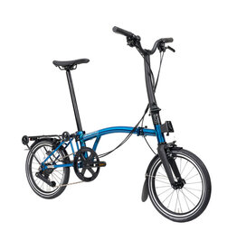 Brompton Brompton - Bike - P line Explore, 12-speed, high-rise HB, Roller Rack, Pacific Lacquer