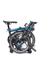 Brompton Brompton - Bike - P line Explore, 12-speed, high-rise HB, Roller Rack, Pacific Lacquer