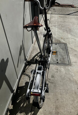 Brompton Brompton - Bike - C Line 6-speed, Mid-rise HB, Std SP, Brooks B17s Special Brown, Ergon GP1-S BioKork Grips, Dynamo lighting, Rear Rack, Black Lacquer w/Chrome Parts