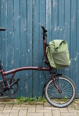 Brompton Brompton - Luggage - Rolltop Bag + Frame, Lrg, Olive Green