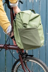Brompton Brompton - Luggage - Rolltop Bag + Frame, Lrg, Olive Green
