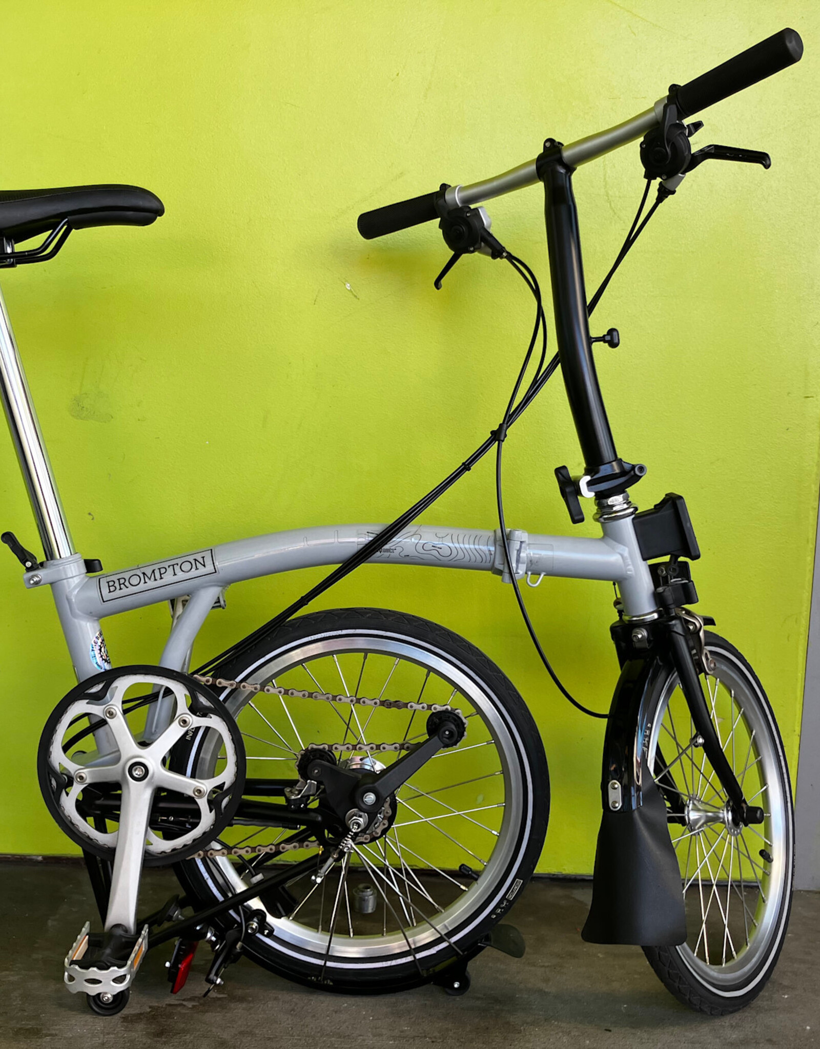 Brompton Brompton - Bike - S6L, Grey/Black