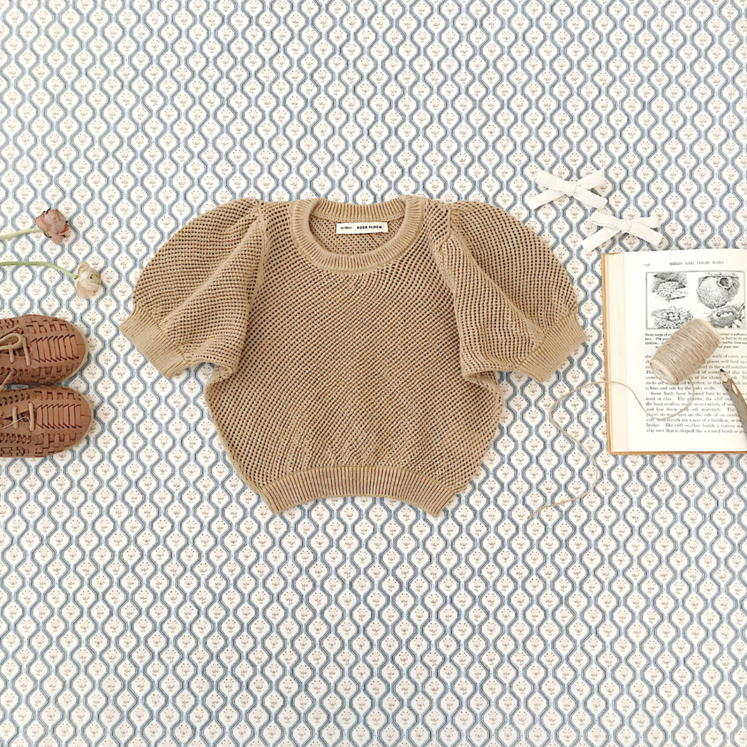 キッズ/ベビー/マタニティsoor ploom Mimi Knit Top Chamomile