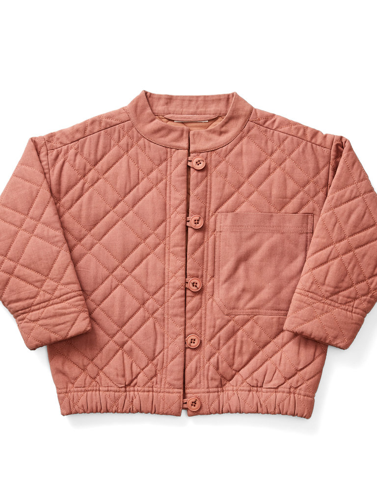 soor ploom quilted jacket henna - ジャケット/上着