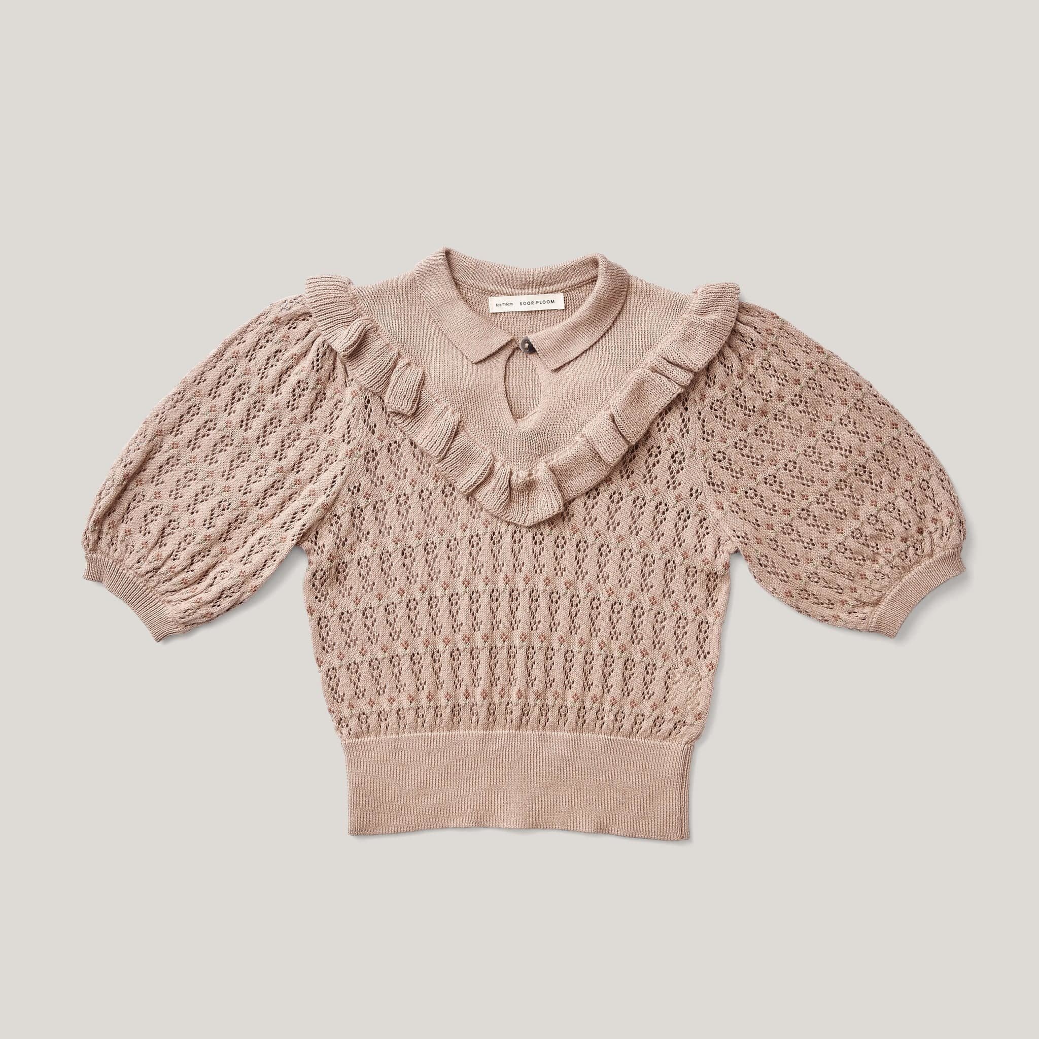 Soor Ploom Nancy Knit Top - Tea - MTH