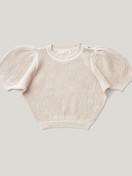 Soor Ploom Mimi Knit Top - Milk - MTH