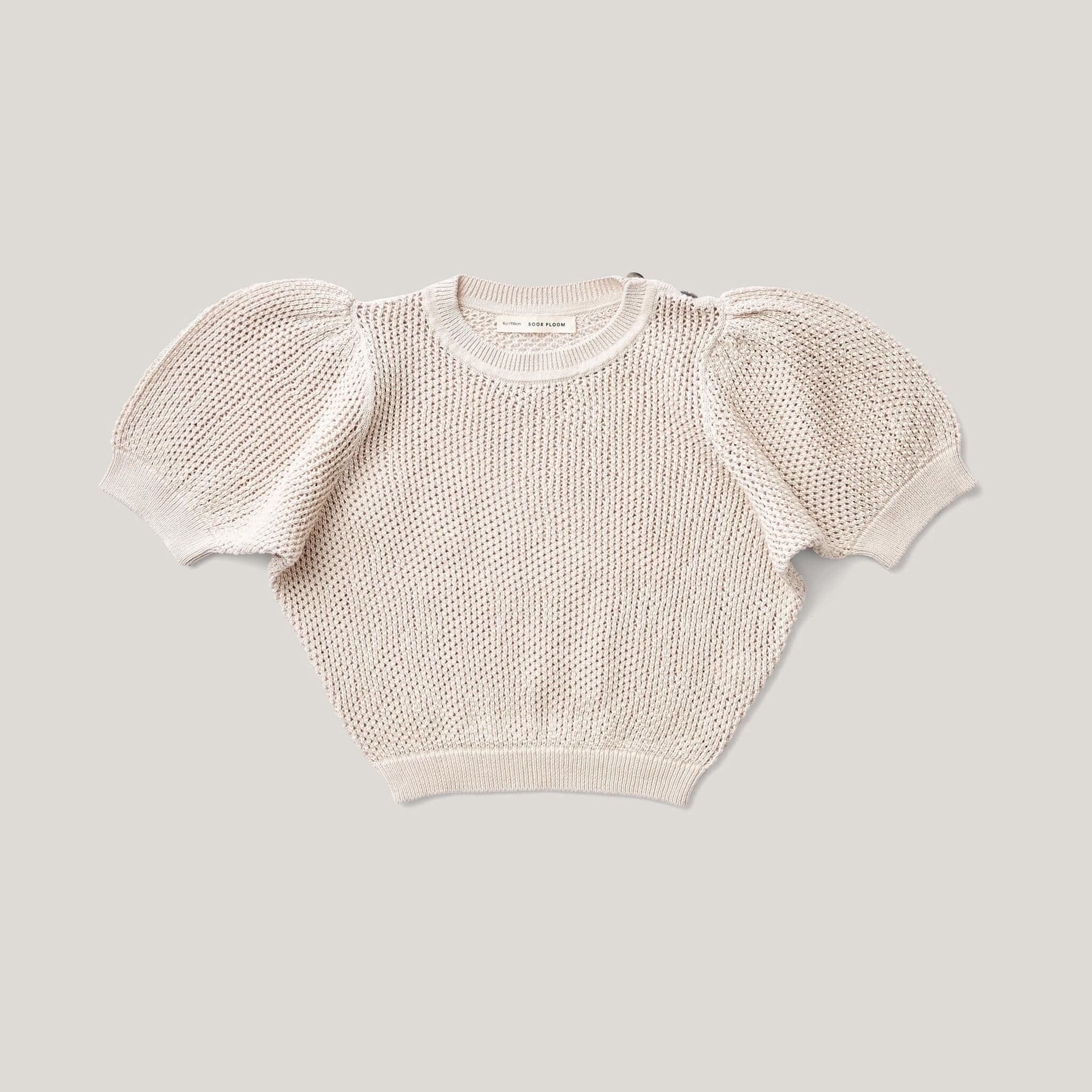 soor ploom Mimi Knit Top Milk