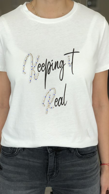 "Keeping It Real" Graphic Tee