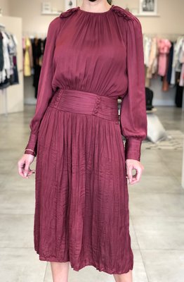 Charlotte Pleated Midi Dress