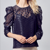 Lavinia Round Neck Blouse