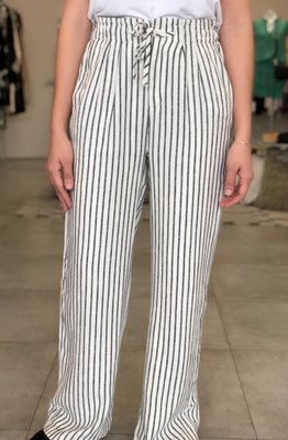 Iza Linen Stripe Pants