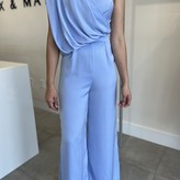 Colette One Shoulder Drape Jumpsuit