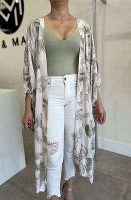Taylor Bubble Sleeve Kimono